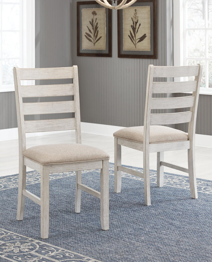 Skempton - Dining UPH Side Chair (Set of 2) - White image 3