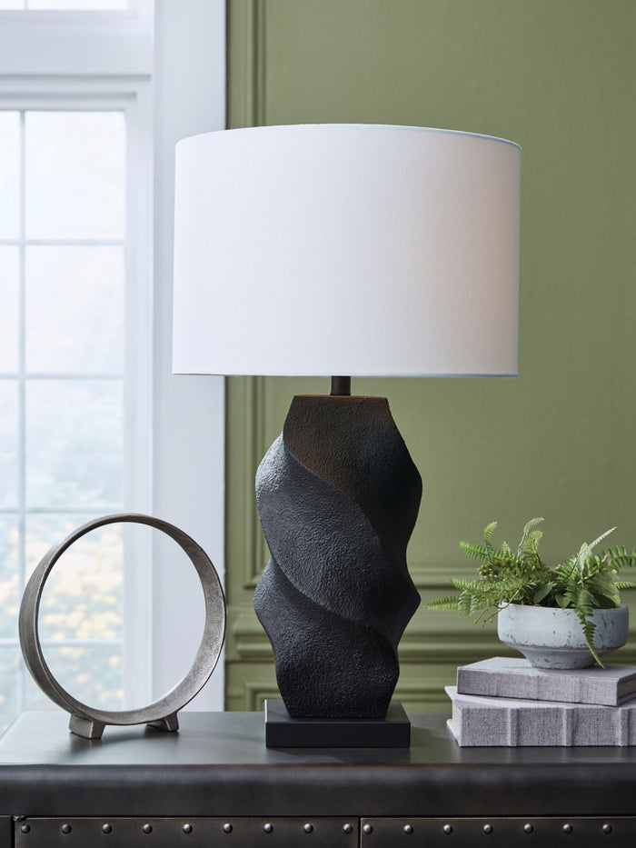 Amillion - Poly Table Lamp - Black image 3