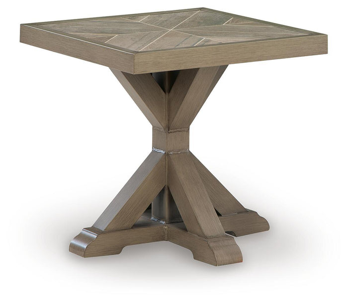 Laguna Heights - Square End Table - Beige image 1