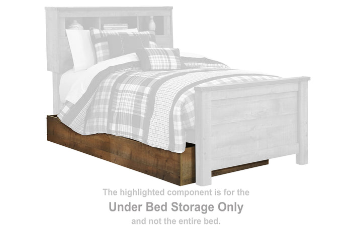 Trinell - Bookcase Storage Bed image 4