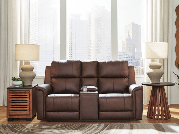 Bleckley - Power Reclining Loveseat With Console / Adjustable Headrest image 5