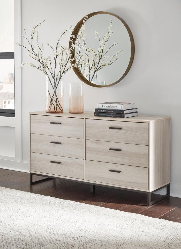 Socalle - Six Drawer Dresser image 7
