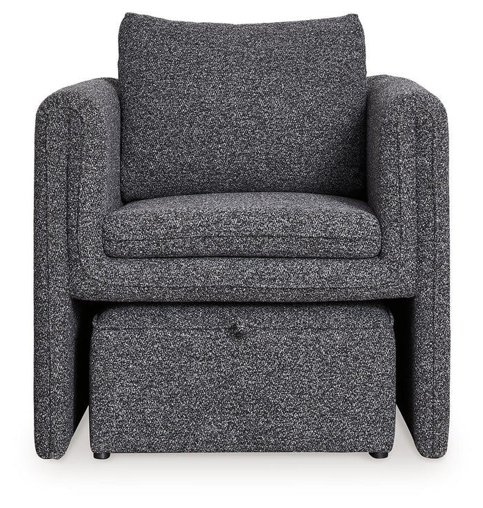 Vreni - Accent Chair - Charcoal / Black image 3