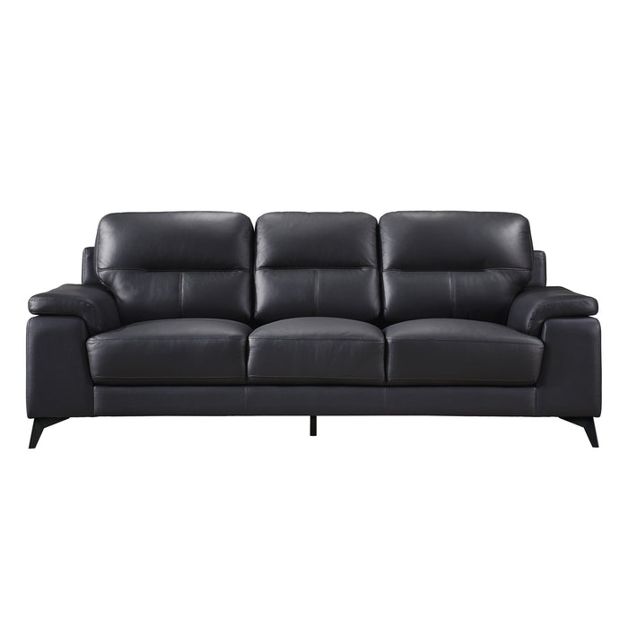 Raven Sofa, Black Leather Match image 7