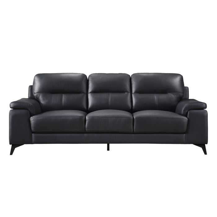 Raven Sofa, Black Leather Match image 10