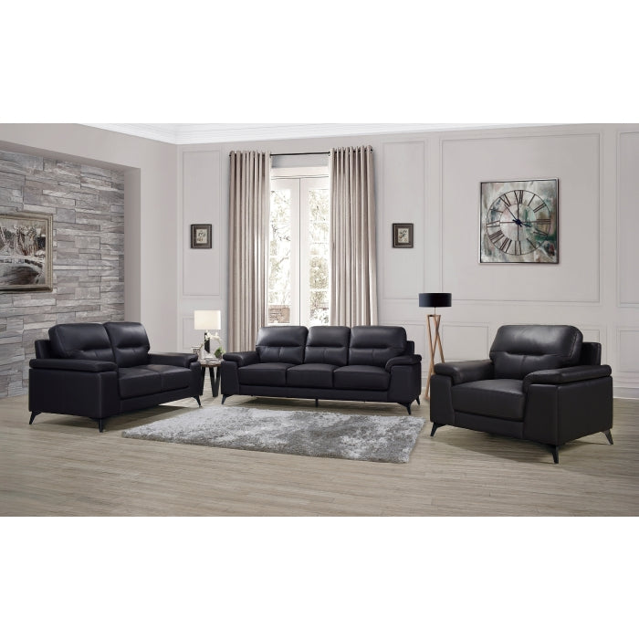 Raven Sofa, Black Leather Match image 4