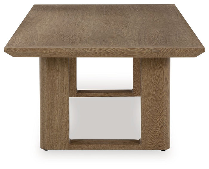 Serene Bay - Rectangular Cocktail Table - Dark Brown image 3