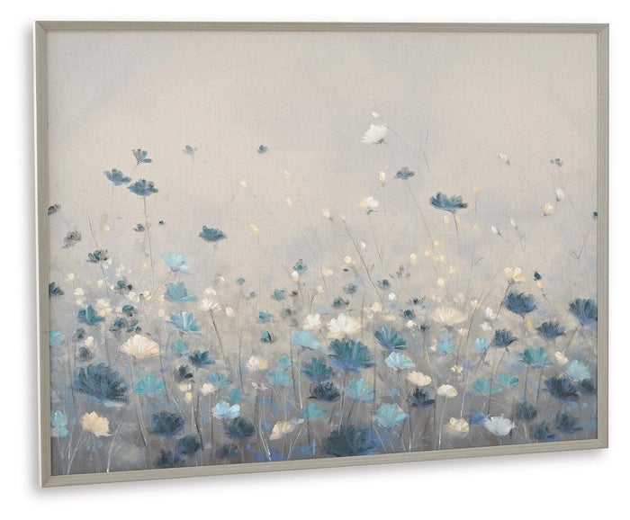 Claydale - Wall Art - Gray / Blue / White image 3