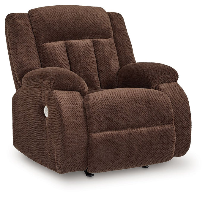 Free Wake - Power Rocker Recliner - Chocolate image 1