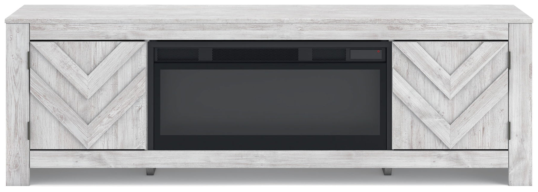 White / Fireplace TV Stands