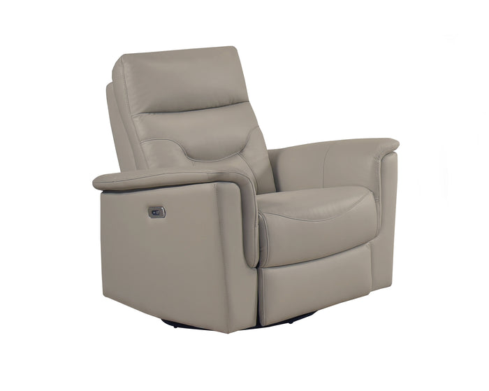Vale Power Swivel Glider Recliner, Latte image 4