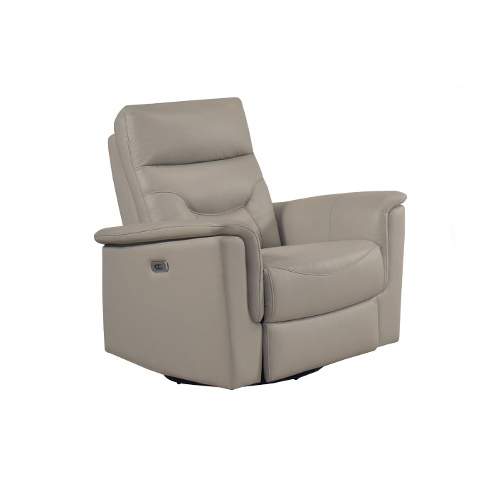 Vale Power Swivel Glider Recliner, Latte image 8