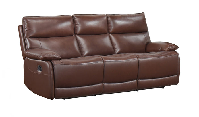 Marlo Double Reclining Sofa, Brown image 3