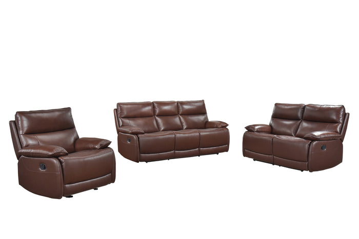 Marlo Double Reclining Sofa, Brown image 5