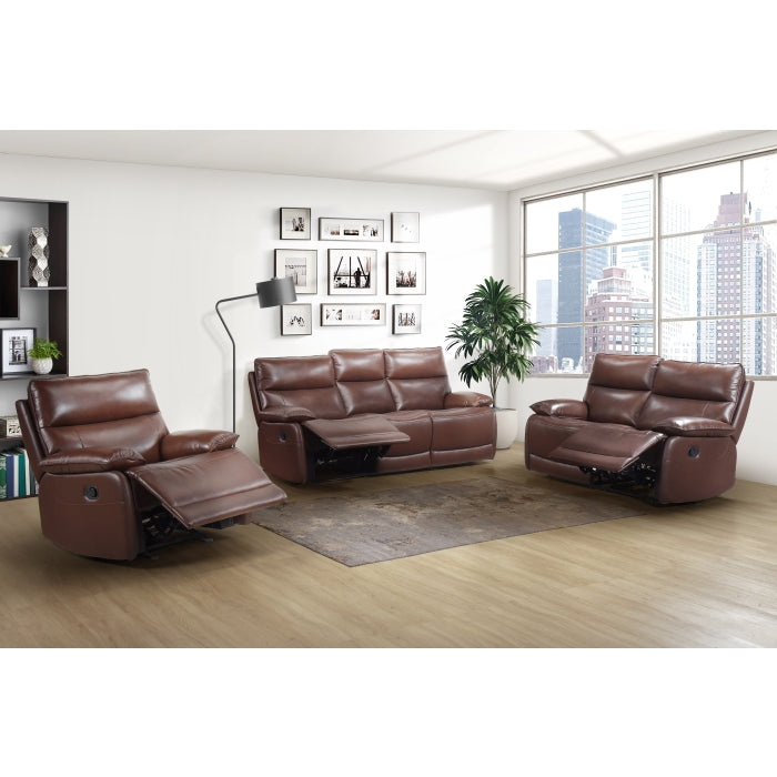 Marlo Glider Recliner, Brown image 4