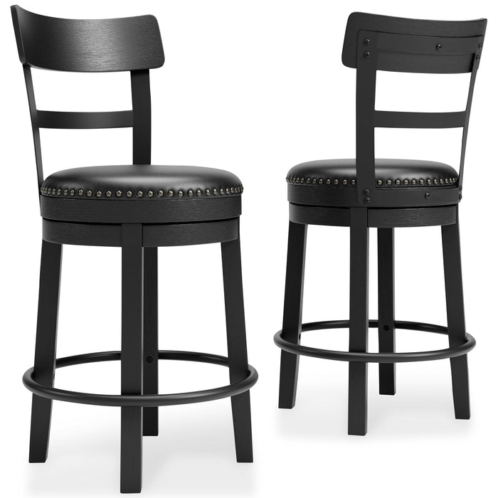Valebeck - Full Back Swivel Stool image 3