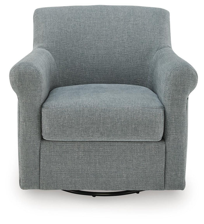 Horlando - Swivel Accent Chair - Oxford image 3
