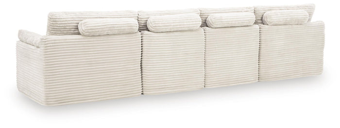 Fannin - 4-Piece Sectional With Ottoman - Ivory image 3