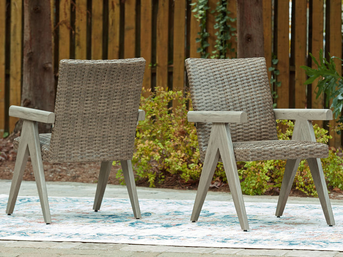 Cliff Trails - Arm Chair (Set of 2) - Beige image 3