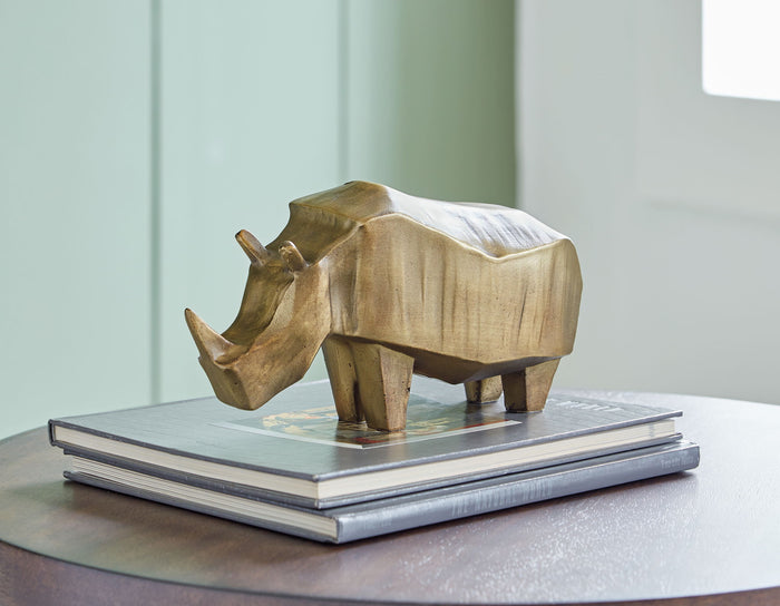 Gentwell - Sculpture - Antique Gold Finish image 2
