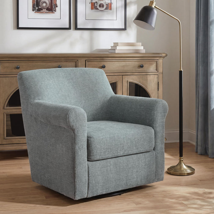 Horlando - Swivel Accent Chair - Oxford image 4