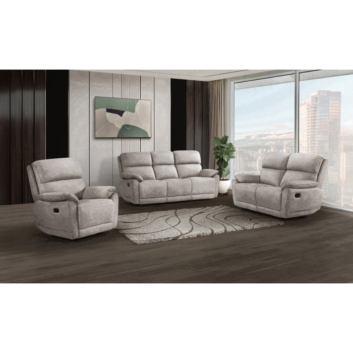 Harbor Double Reclining Loveseat, Taupe image 4