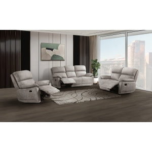 Harbor Double Reclining Loveseat, Taupe image 6
