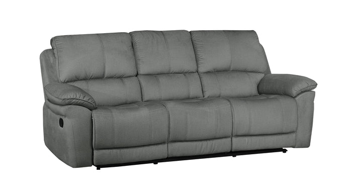Calder Double Reclining Sofa, Grey image 9