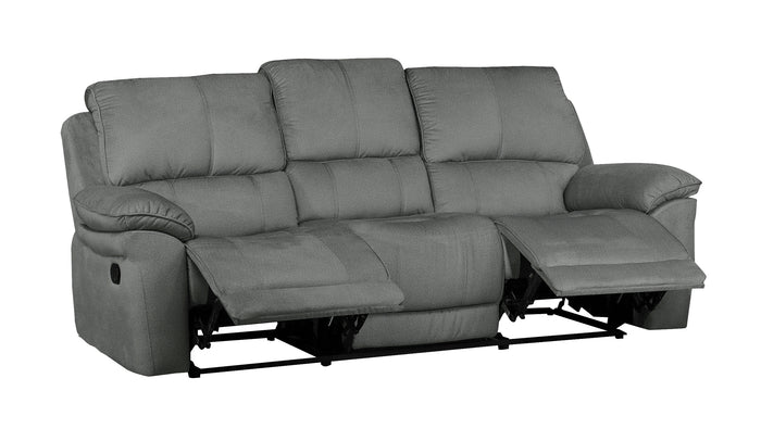 Calder Double Reclining Sofa, Grey image 10