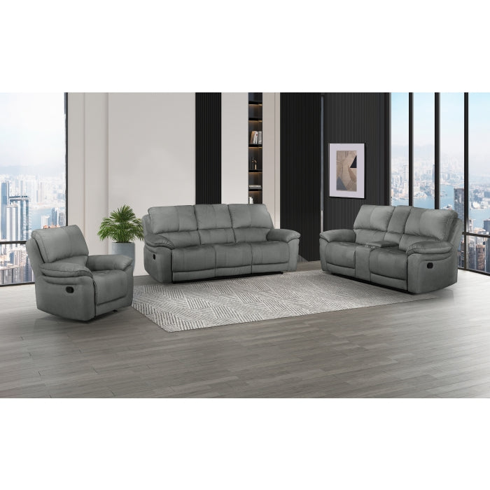 Calder Glider Recliner, Grey image 4