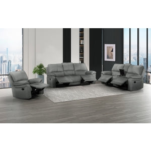 Calder Glider Recliner, Grey image 6