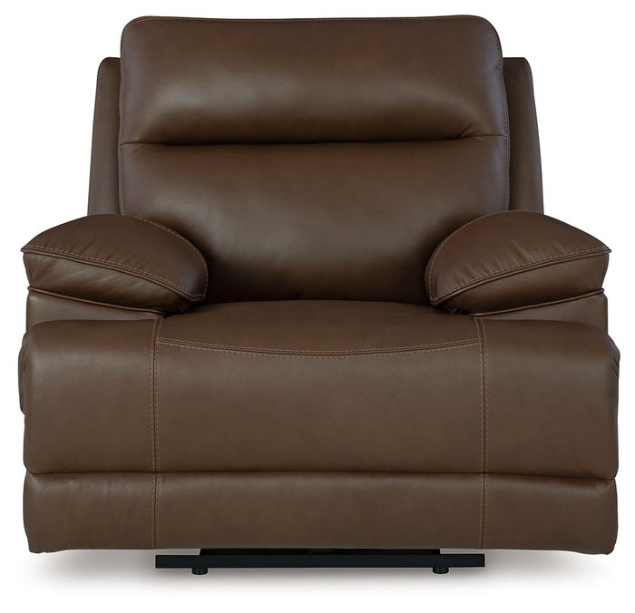 Vonryan - Power Recliner / Adj Headrest - Tobacco image 4