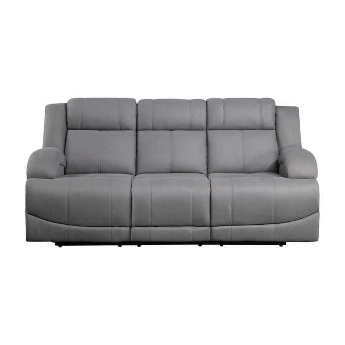 Finley Power Double Reclining Sofa, Grey image 9