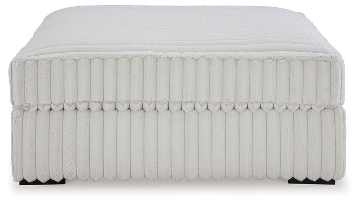 Stupendous - Oversized Accent Ottoman - Alloy image 4