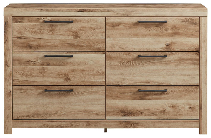 Hyanna - Six Drawer Dresser - Tan Brown image 2