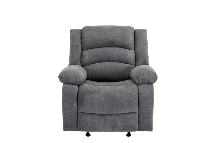 Nova Rocker Recliner, Grey Fabric image 9