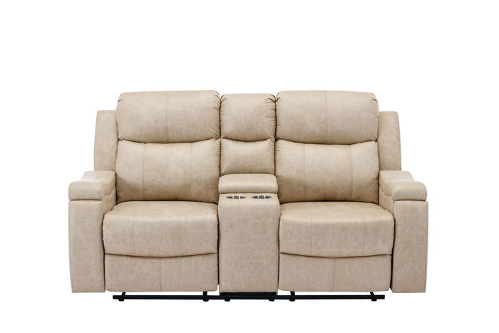 Bennett Reclining Console Loveseat with Hidden Cupholders image 9