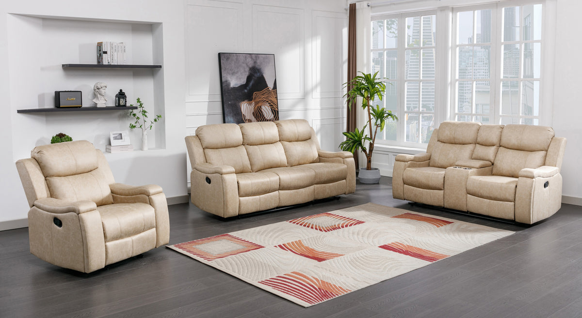 Bennett Rocker Recliner with Hidden Cupholders