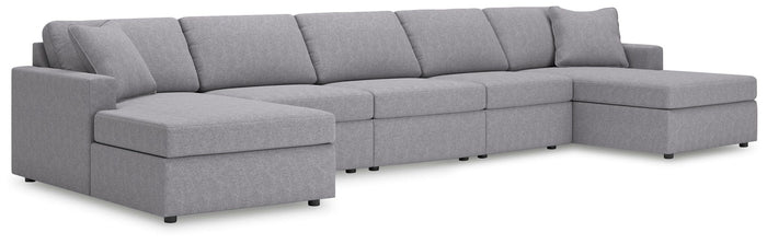 Modmax - U-Shaped Sectional - Granite image 1