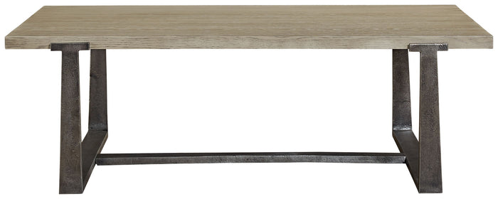 Dalenville - Rectangular Cocktail Table - Gray image 3