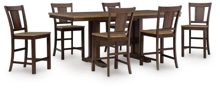 Rylandeen - Counter Height Extension Dining Table Set image 3