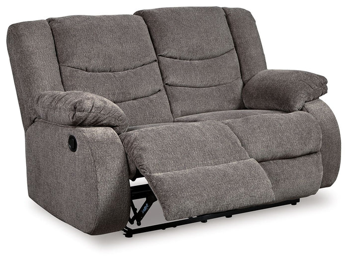 Tulen - Reclining Loveseat - Gray image 4