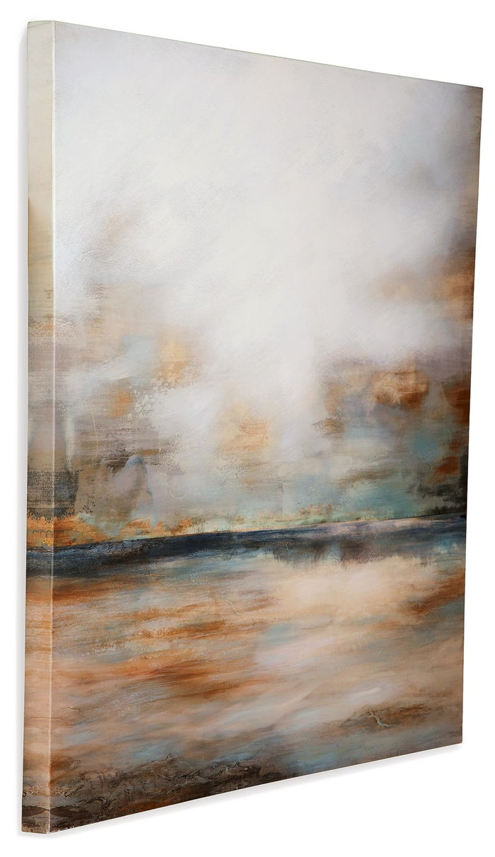 Weatheridge - Wall Art - Grey / Gold image 3