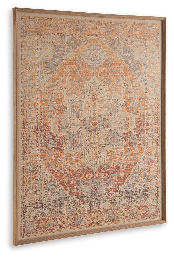 Kerrickson - Wall Art - Red / Orange / Blue image 4