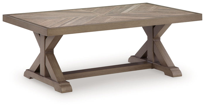 Laguna Heights - Rectangular Cocktail Table - Beige image 1