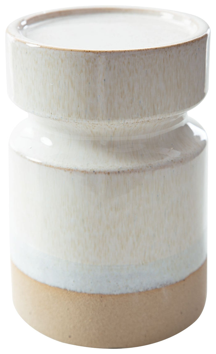 Hurston - Candle Holder Set (Set of 3) - Ivory / Brown image 3