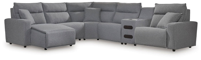 Modmax II - 6 Piece Reclining Sectional image 7