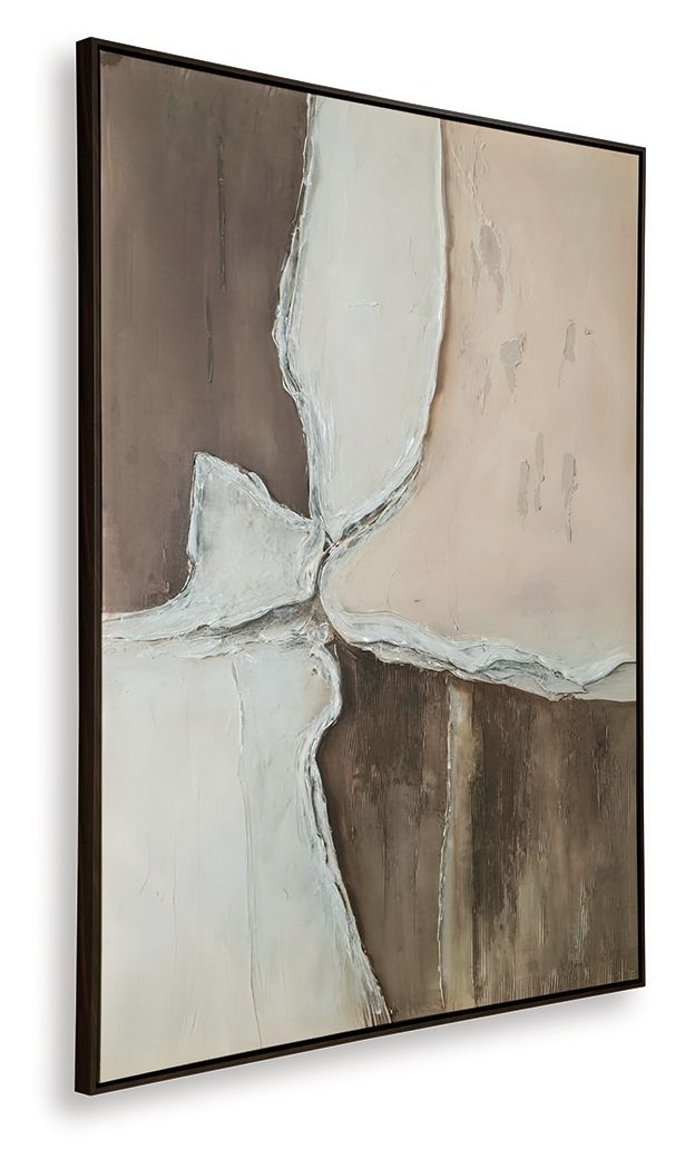 Junward - Wall Art - Brown / Tan / White image 3