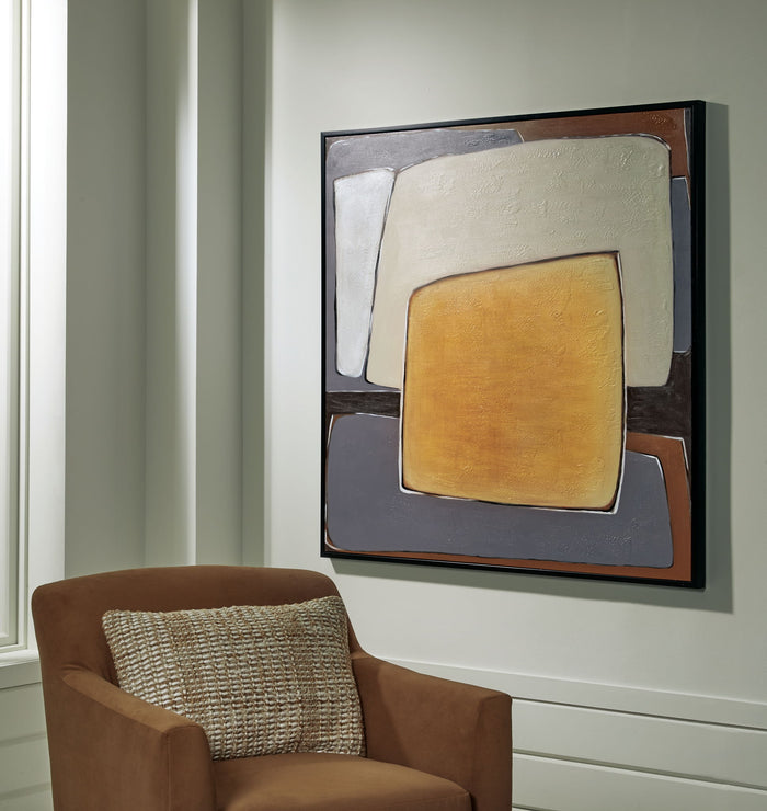 Actman - Wall Art - Cream / Brown / Gray image 3