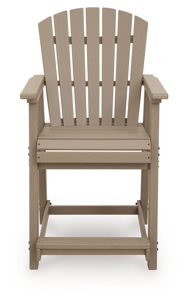 Seacliff Beach - Barstool (Set of 2) - Medium Brown image 3